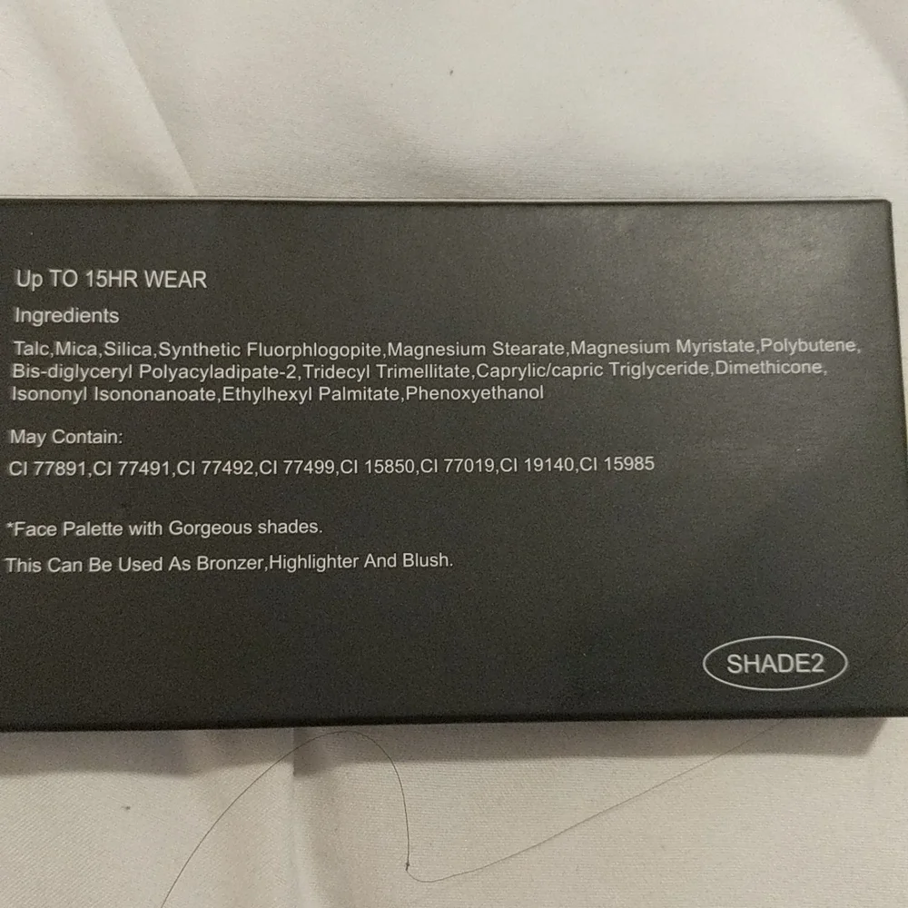 NWT Face Palette